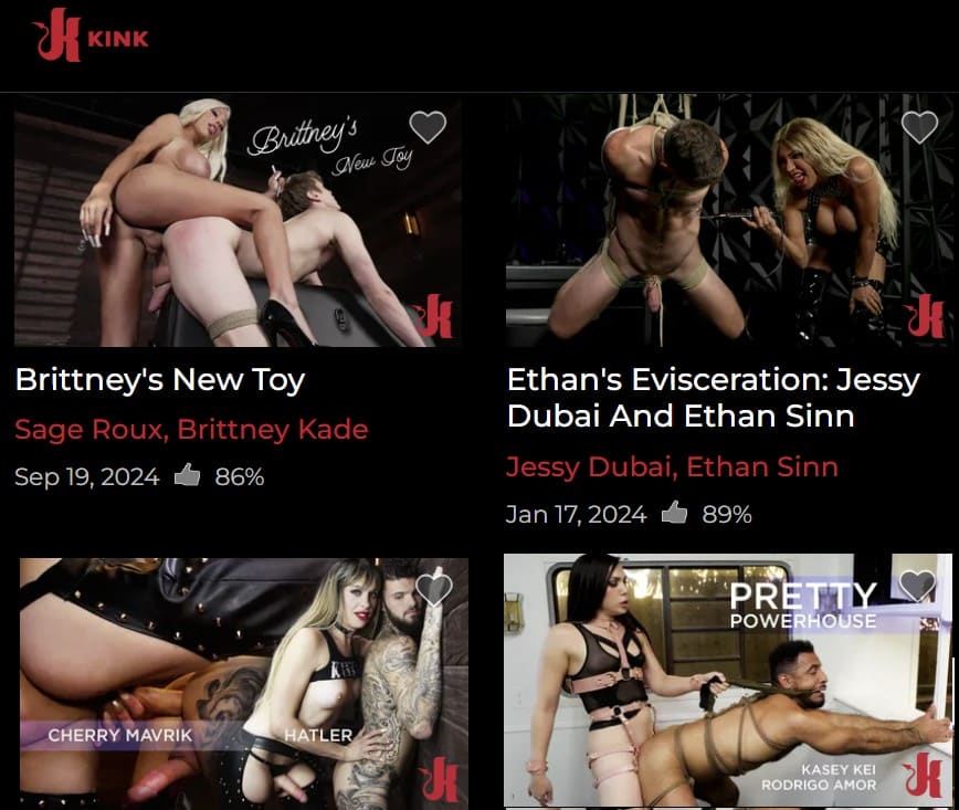 kink prime ts seduction videos